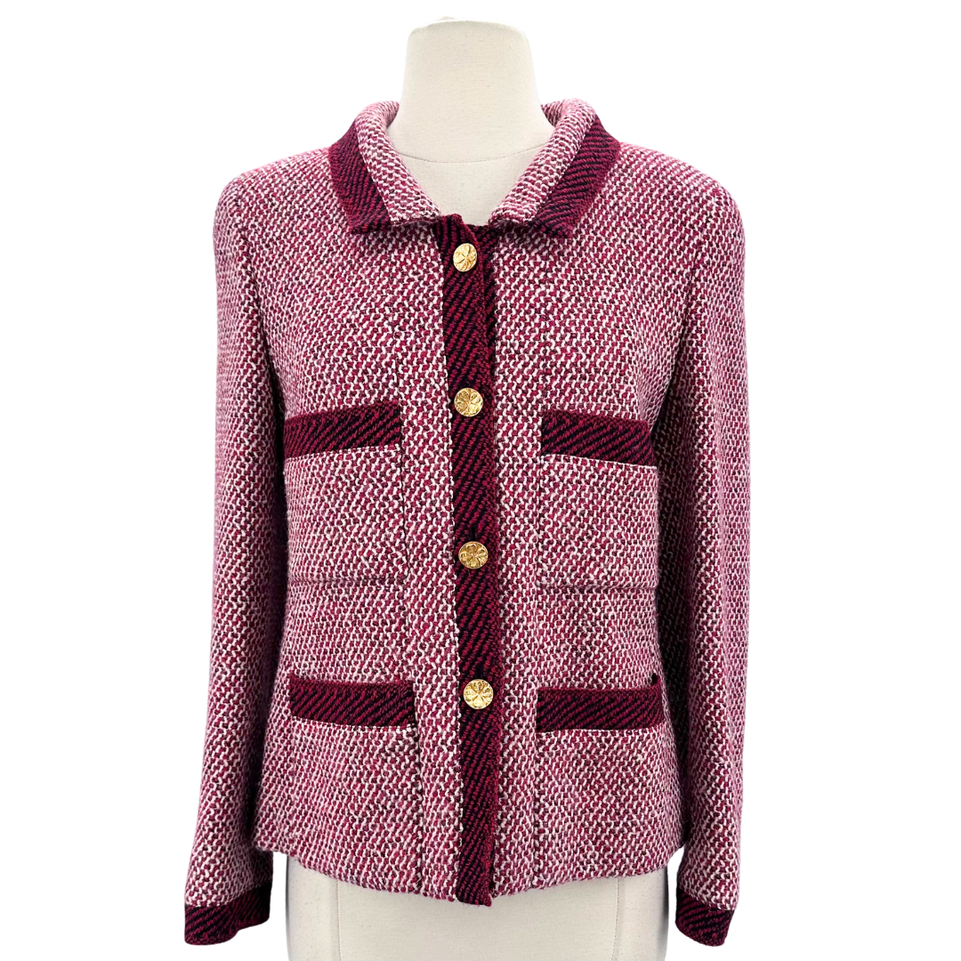 Chanel red/white/black Jacket