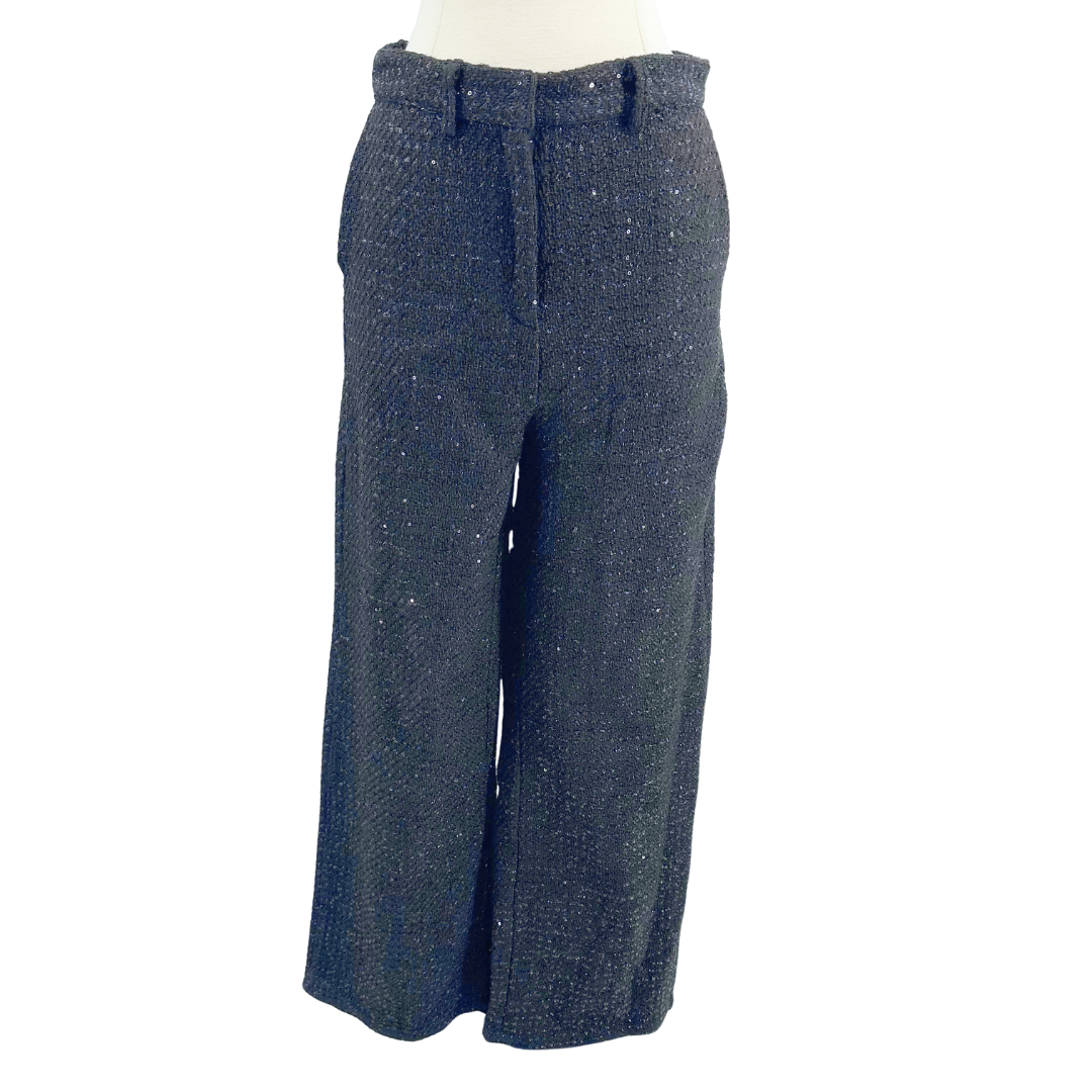 Line + Dot Size M Black Pants