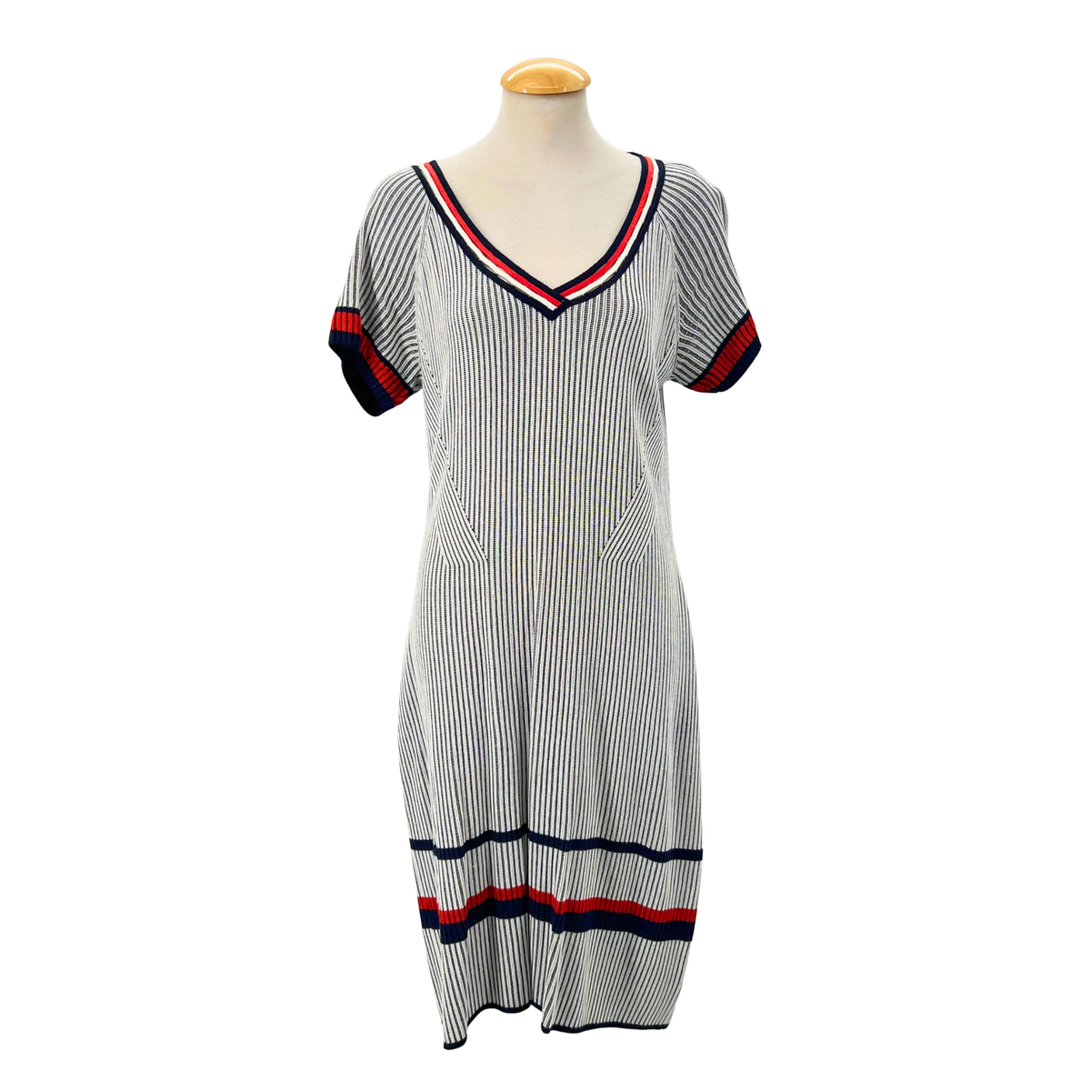 St John navy/white Dress