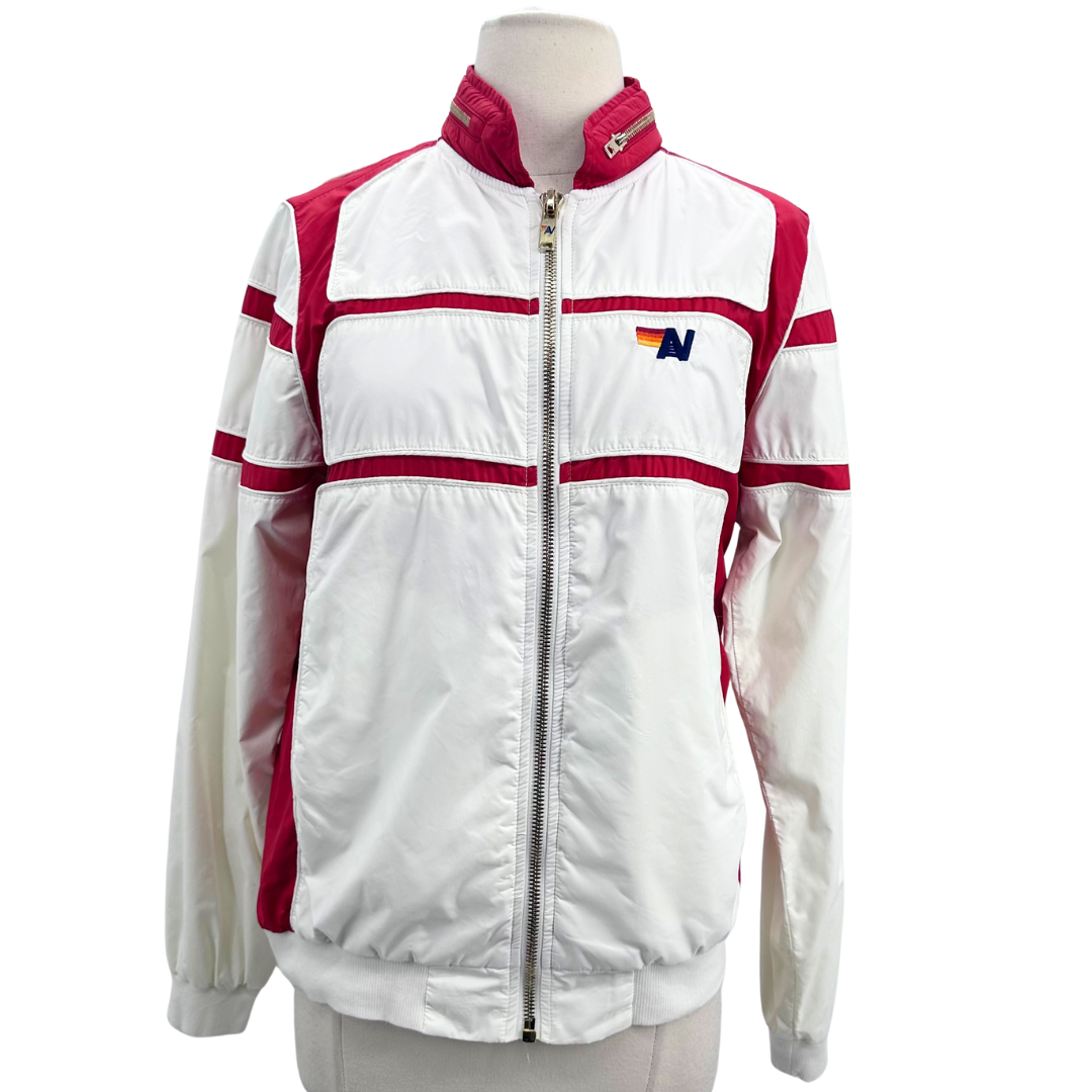 Aviator Nation Size M White/Red Jacket