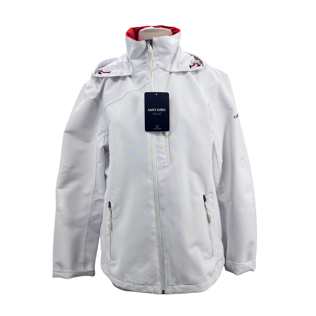 Saint James White/Red Jacket (Outdoor)