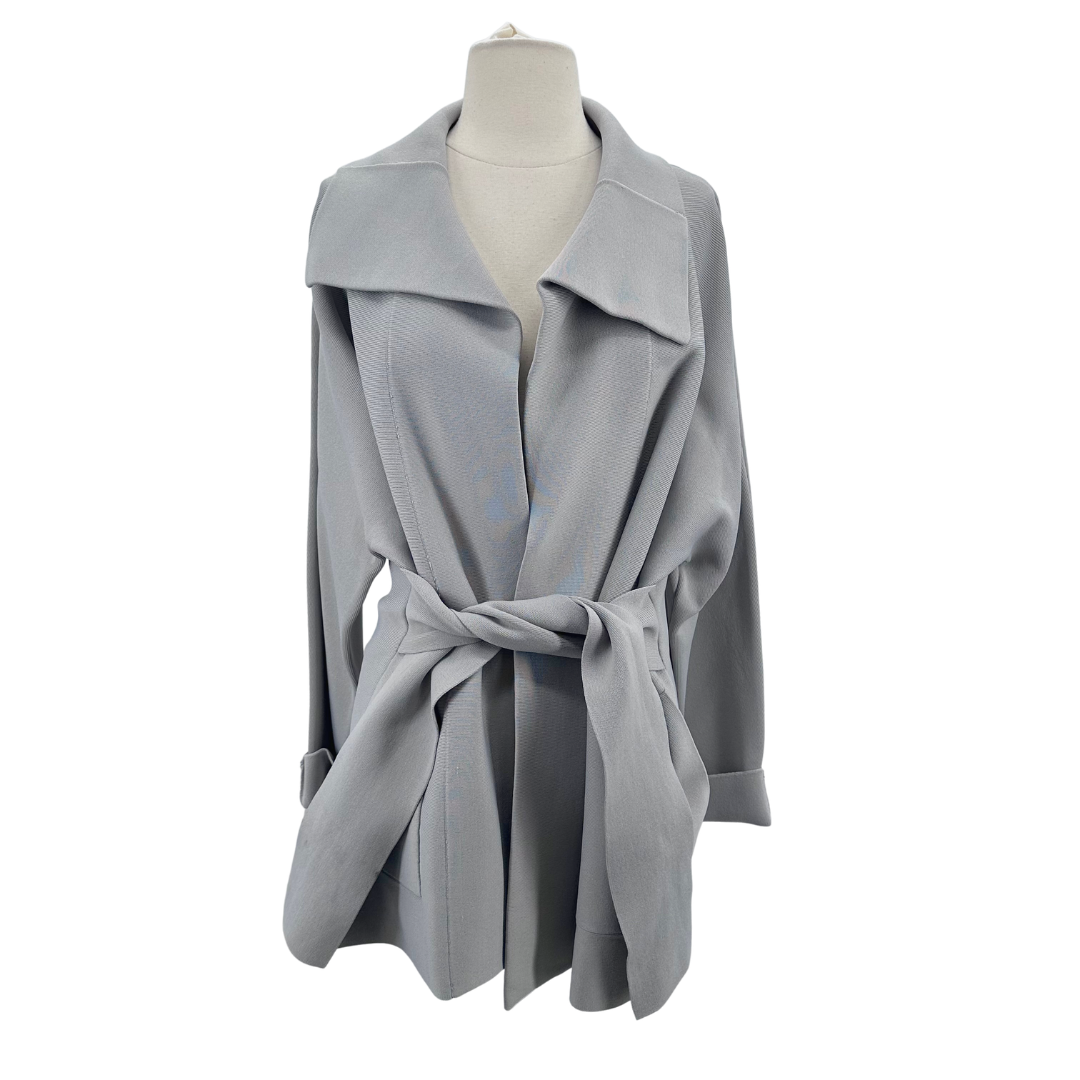 Adolfo Dominguez Grey Wrap
