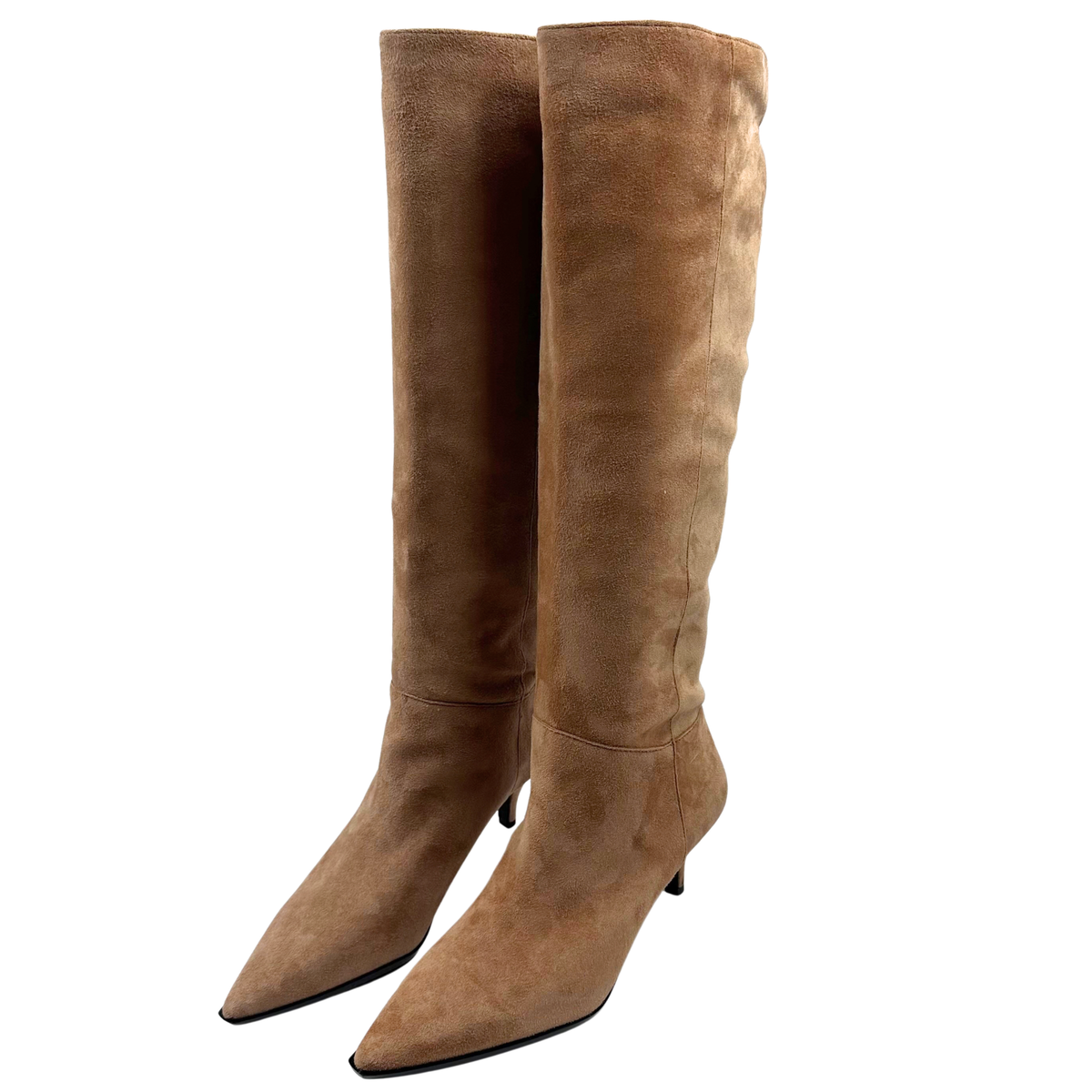 J Crew 7 Camel Suede Boots