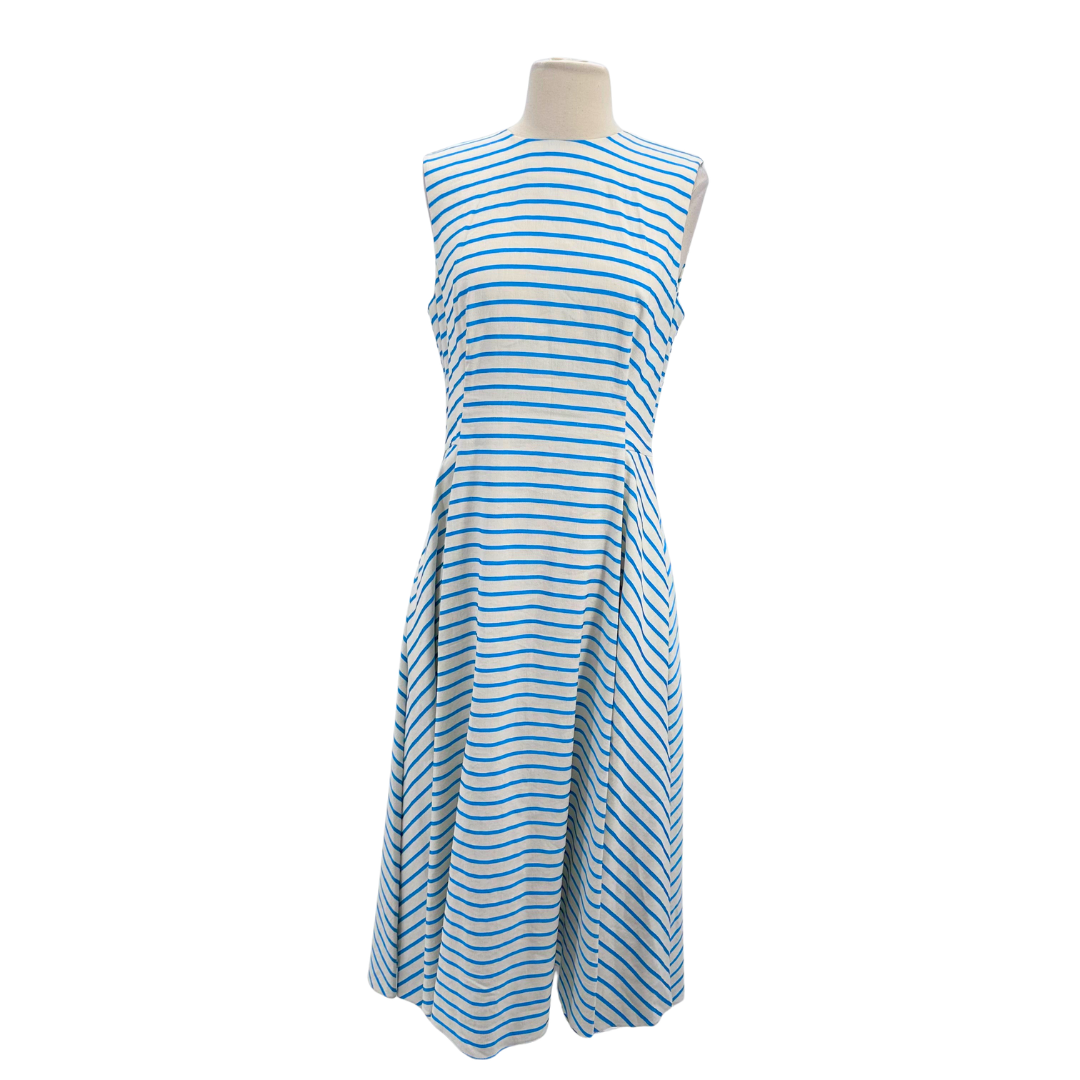 Jorge Vazquez White/Blue Dress