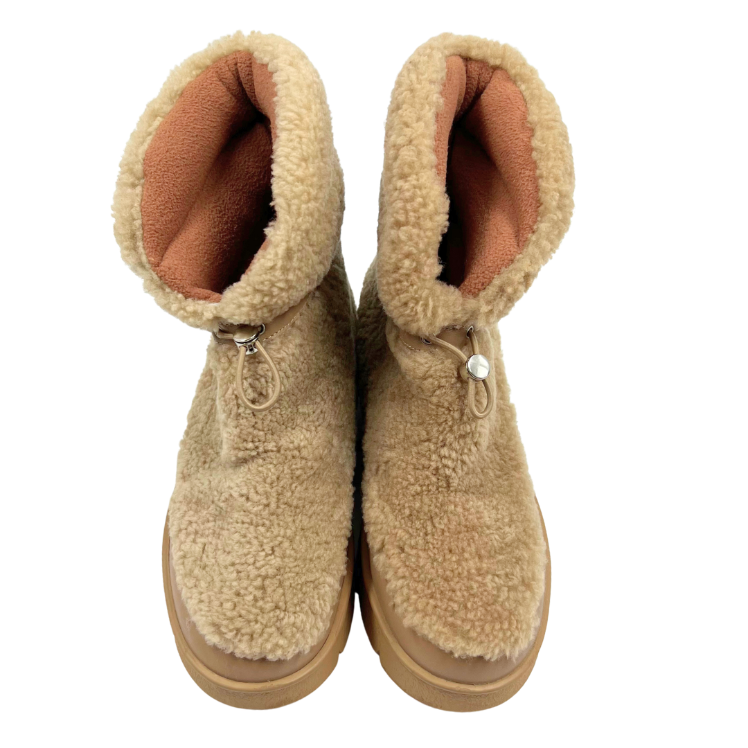 Marc Fisher 7.5 Tan Booties