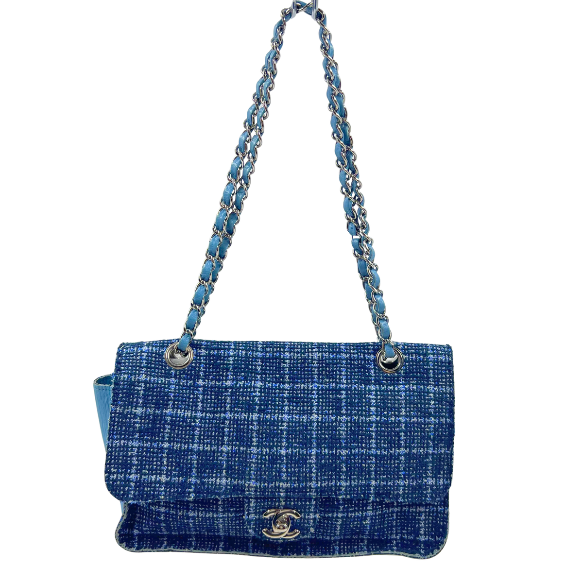Chanel Single Flap Tweed Shoulder bag