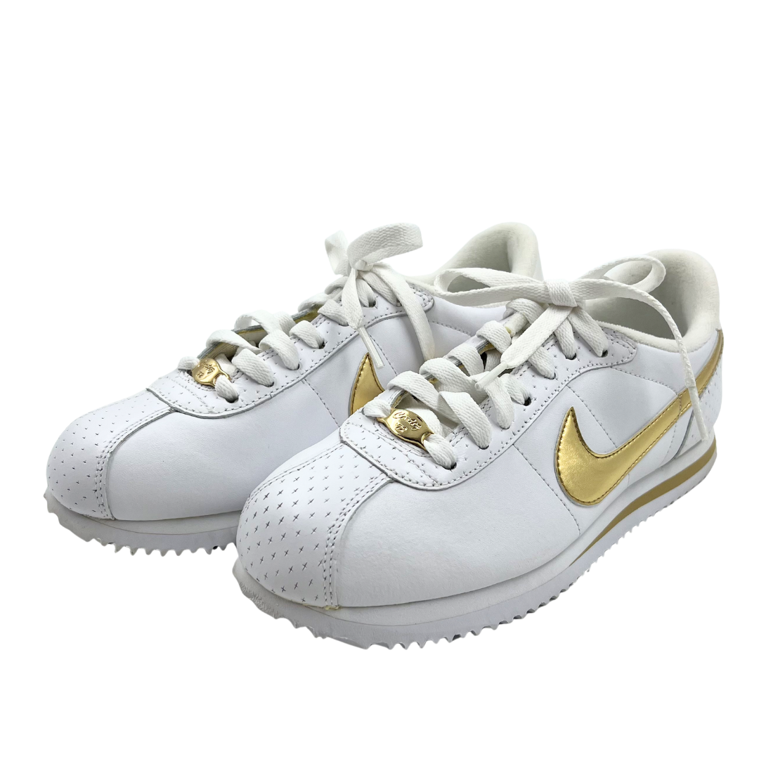 Nike 7 White Leather Sneakers