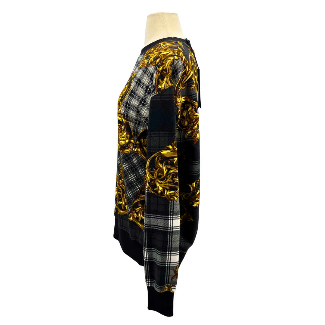 Versace Black/Gold Top