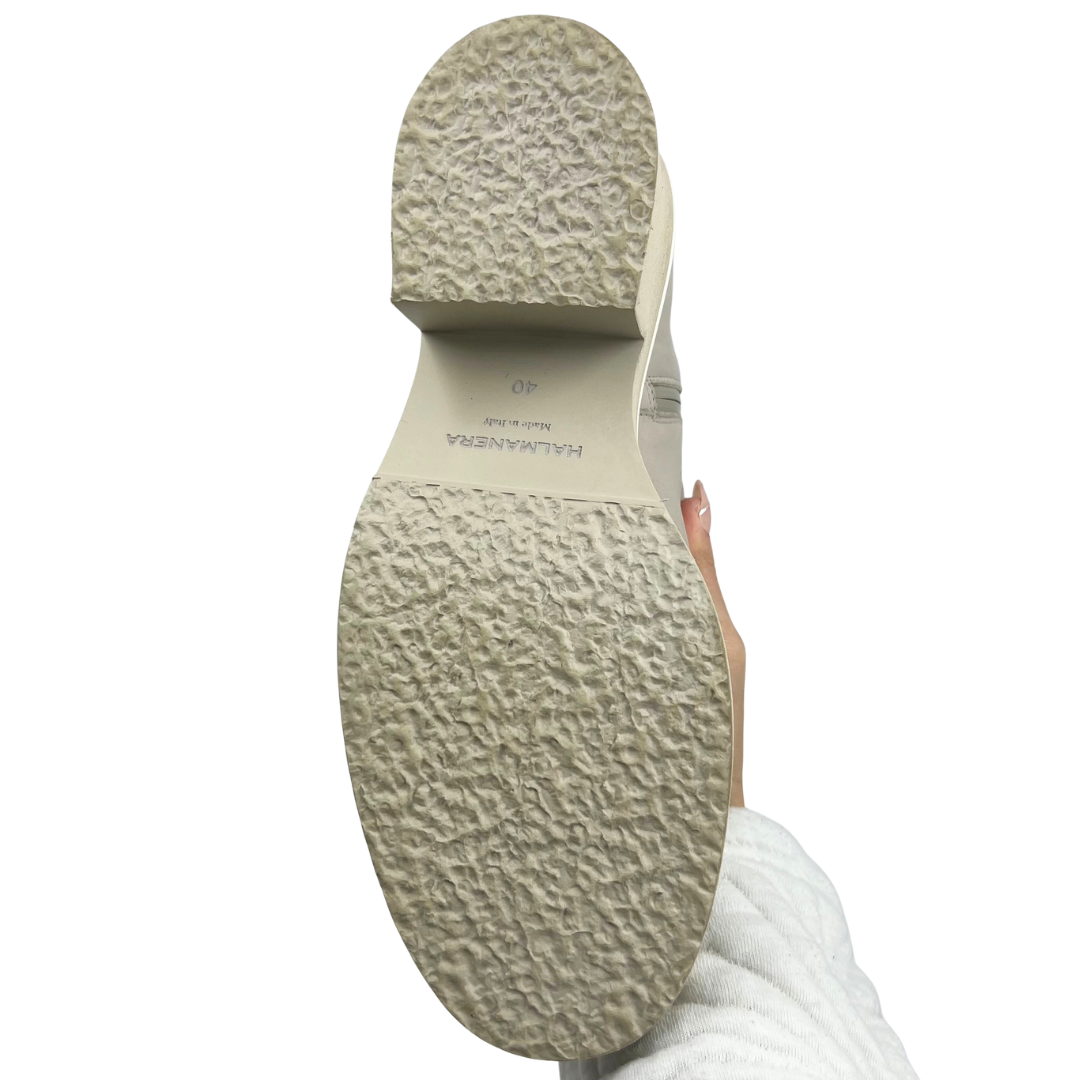 Halmanera 10 40 Grey Leather Boots
