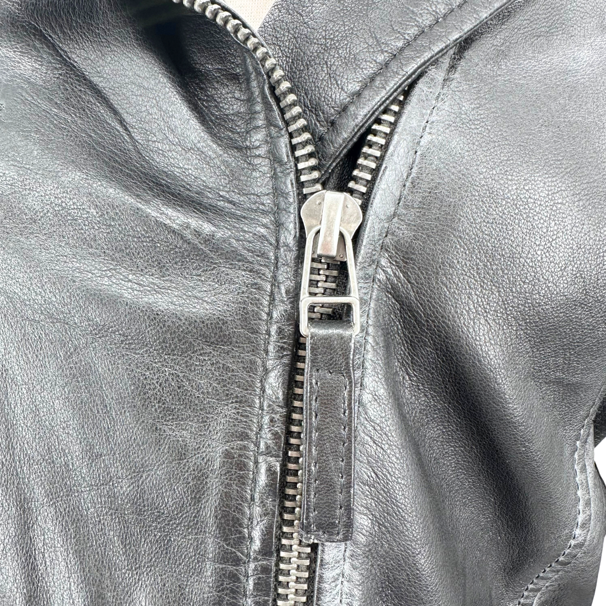 Mauritius Black Leather Jacket
