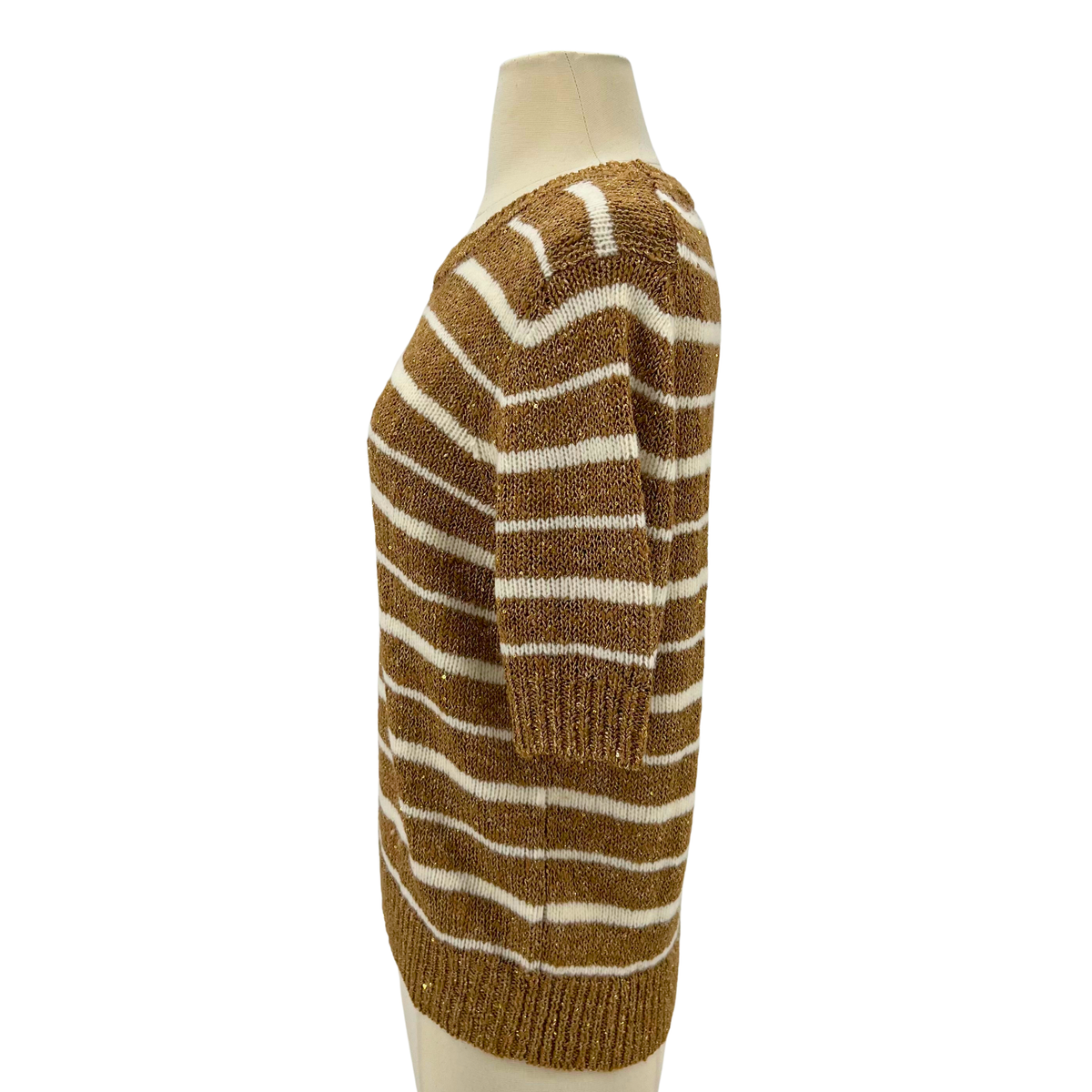 unsubscribed Gold/White Sweater
