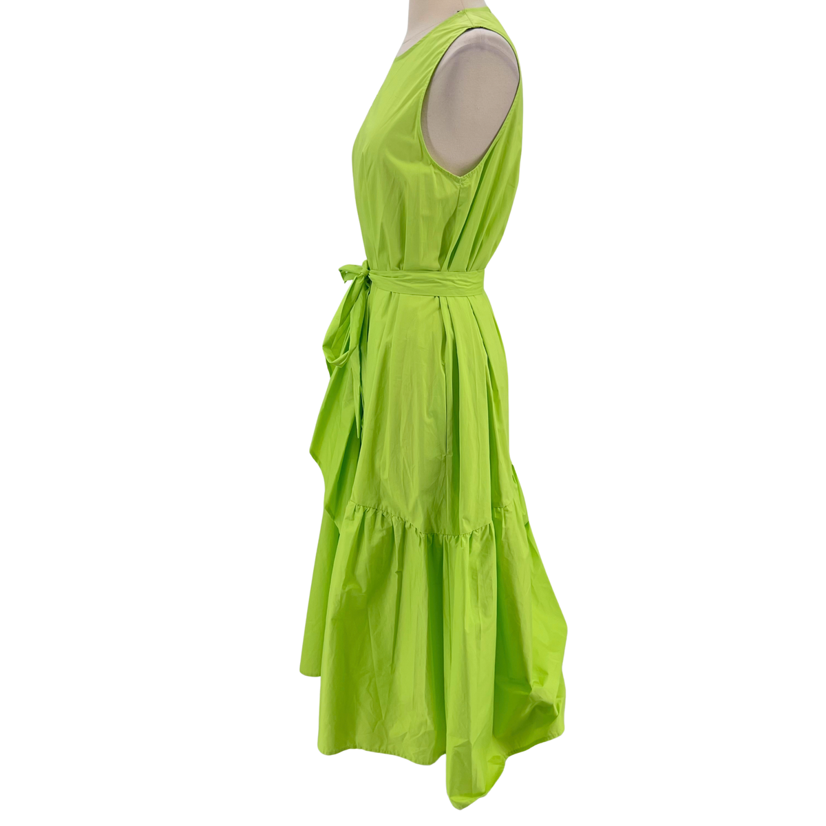 Psophia Lime Green Maxi Dress