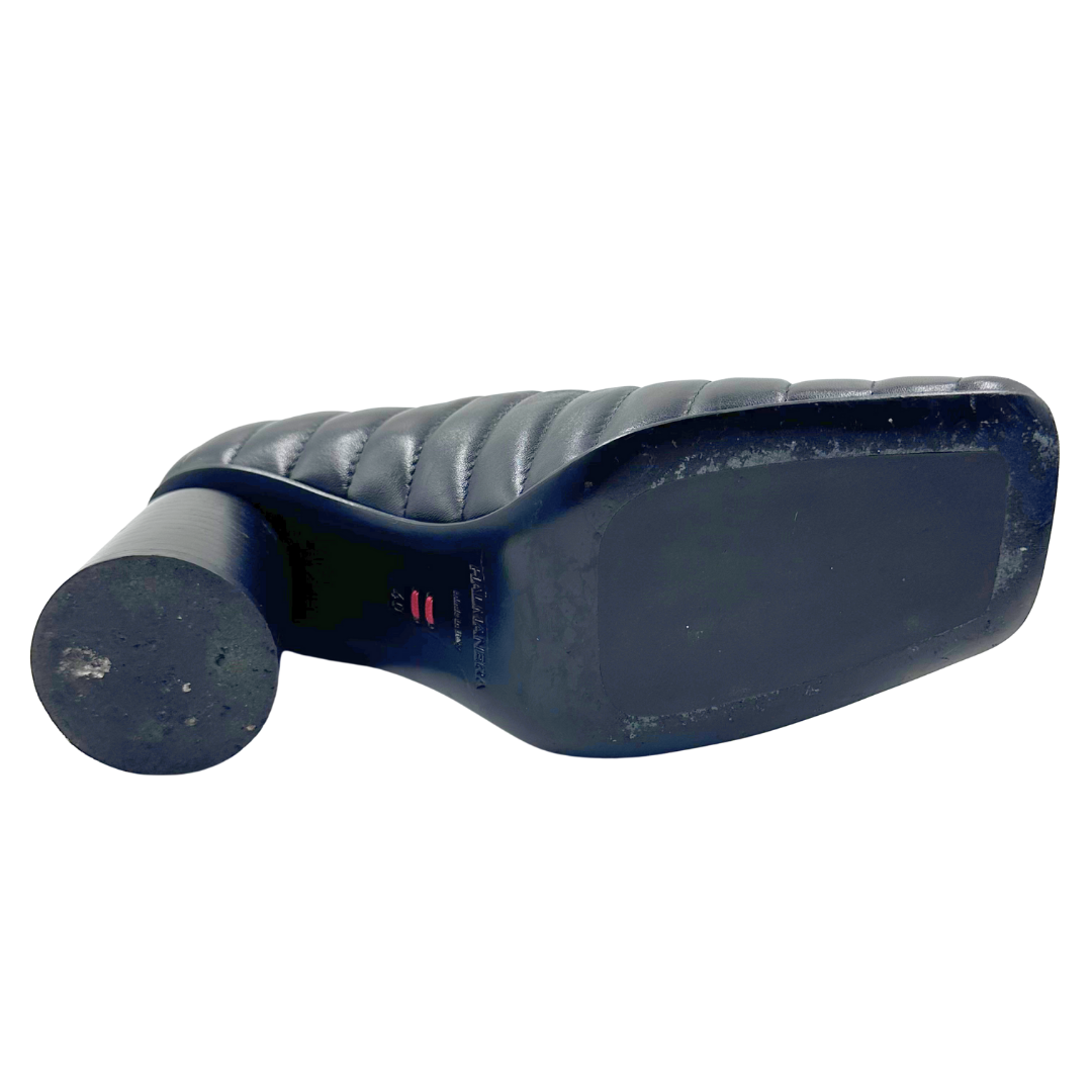 Halmanera 9 40 Black Leather Pumps