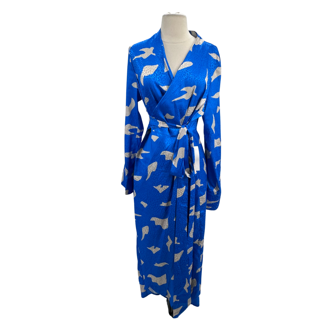Never Fully Dressed blue/tan Dress