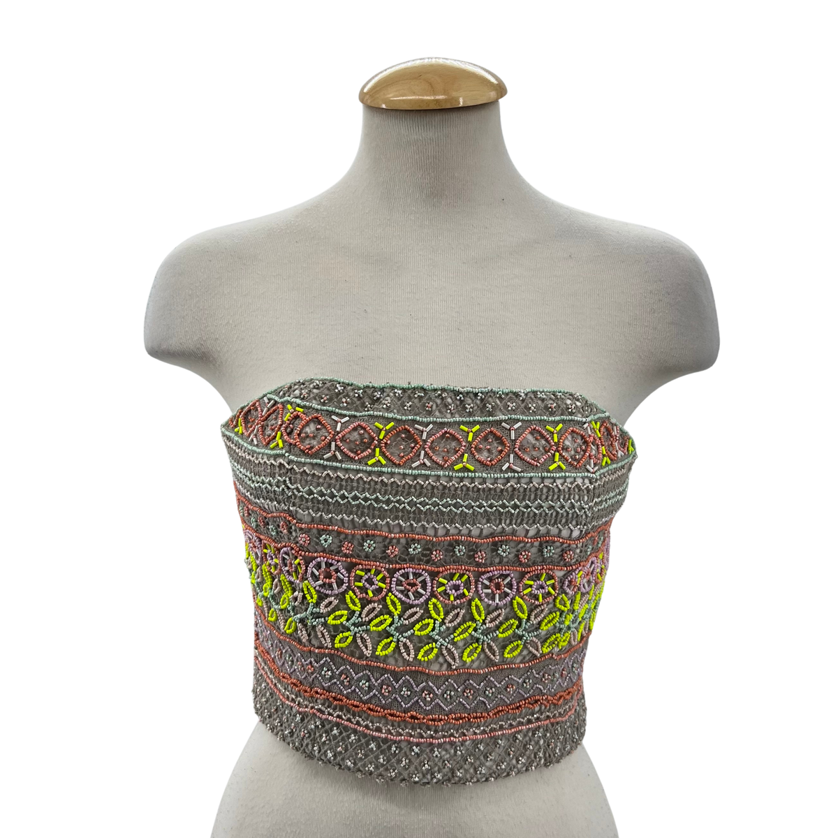 Alice + Olivia Grey Corset
