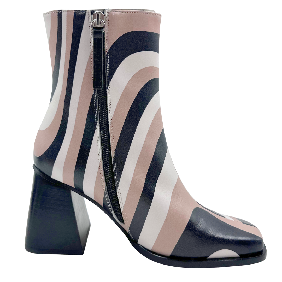 Alohas 7 37 Multi Leather Booties