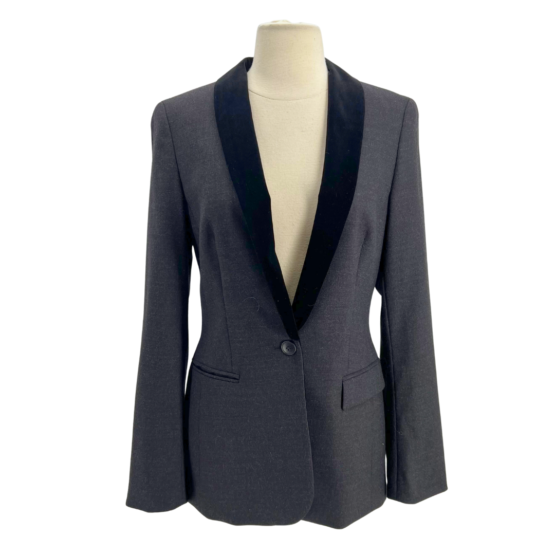 Escada Gray/Black Blazer