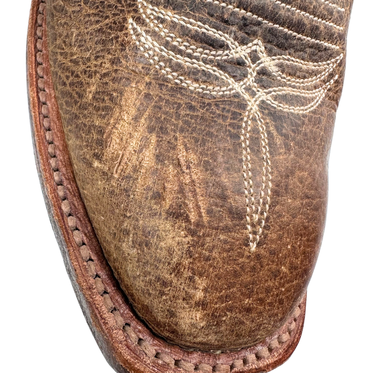 Rios of Mercedes 8 Brown/Blue Leather Boots