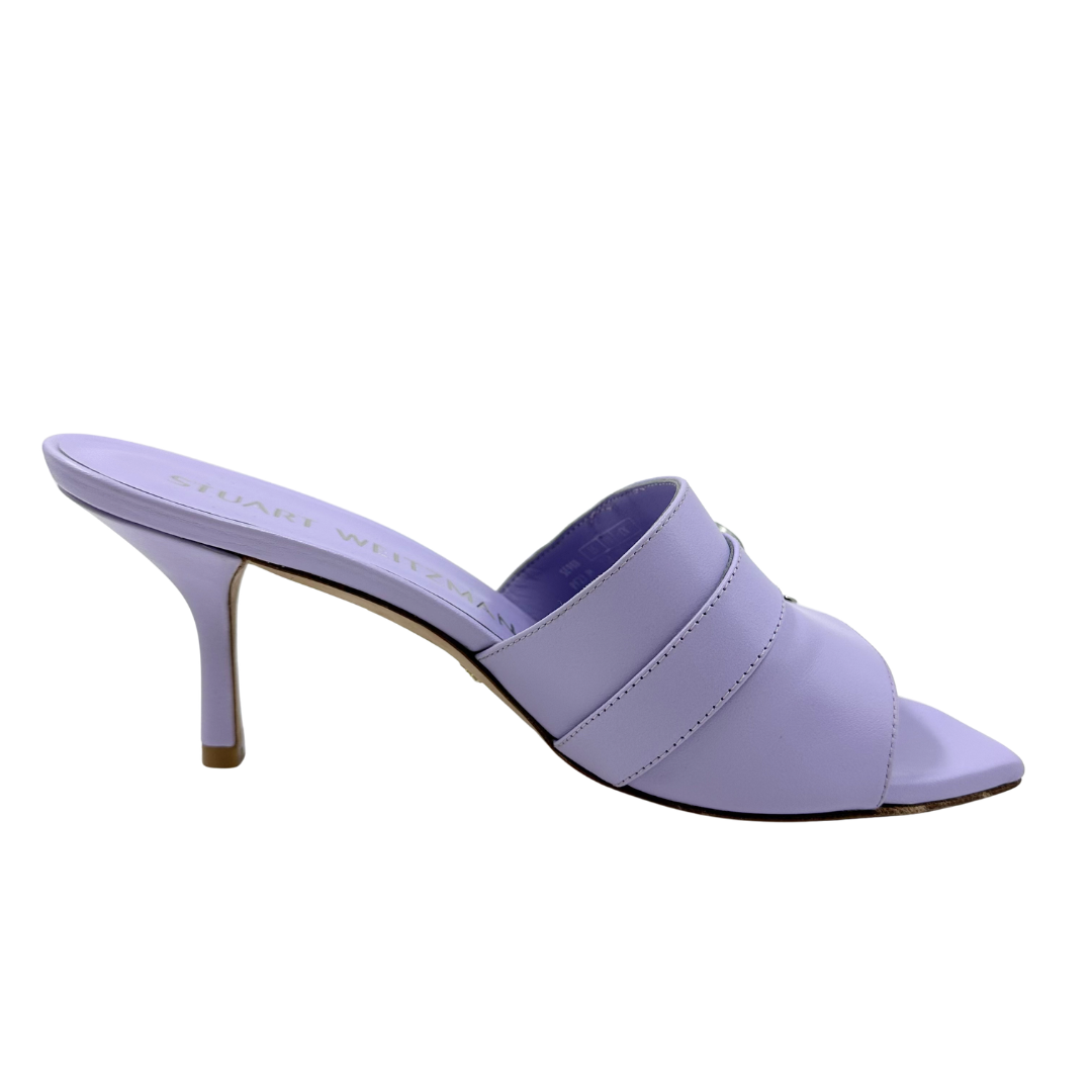 Stuart Weitzman 7.5 Lilac Slides