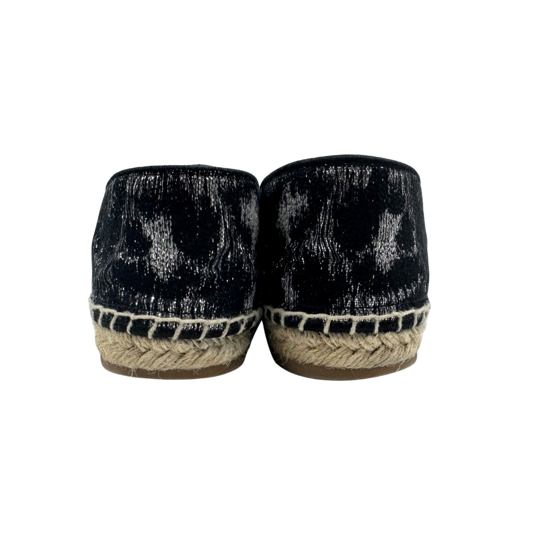 Dior 8 39 Granville Mizza Lurex Logo  Espadrille