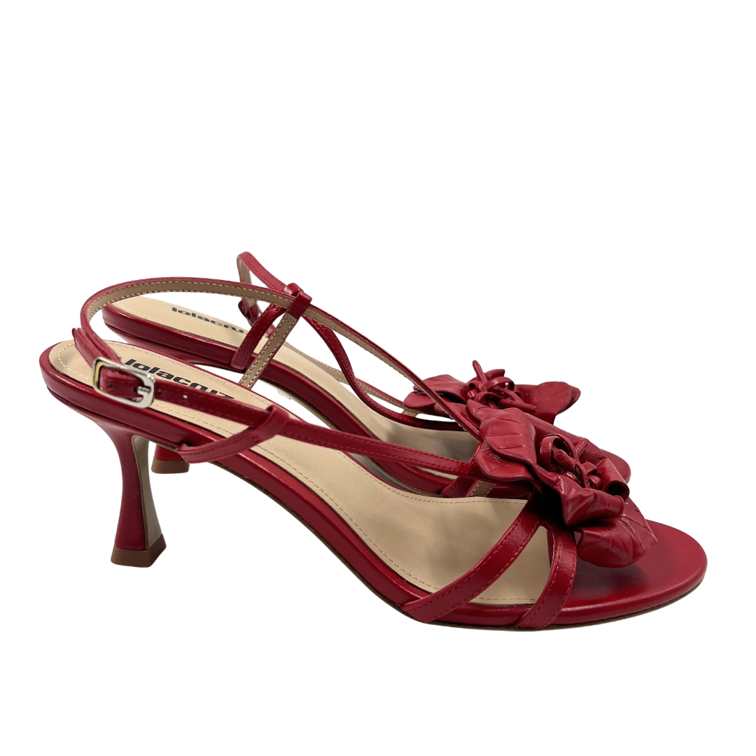 Lola Cruz 8.5 39 Red Sandals