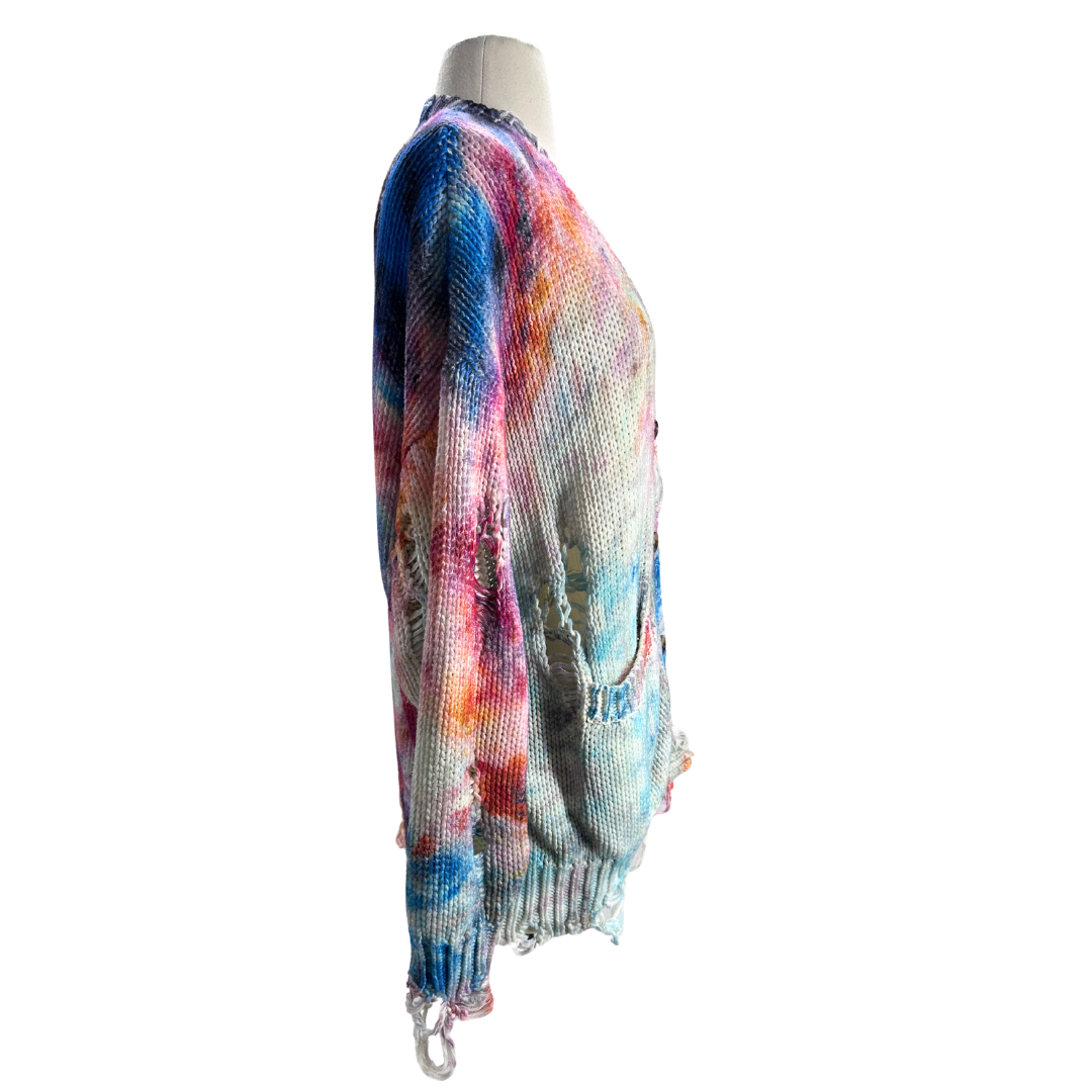 R13 Tie Dye Cardigan