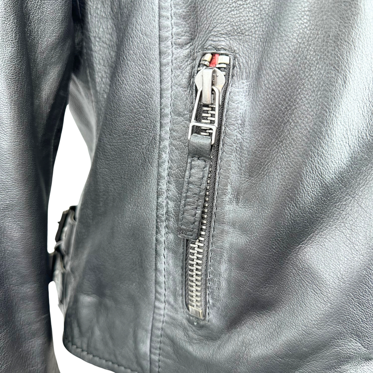 Mauritius Black Leather Jacket