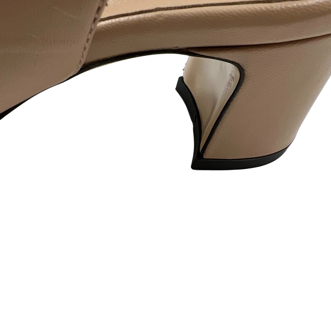 MARGAUX 6 36 Black/Natural Leather Heels