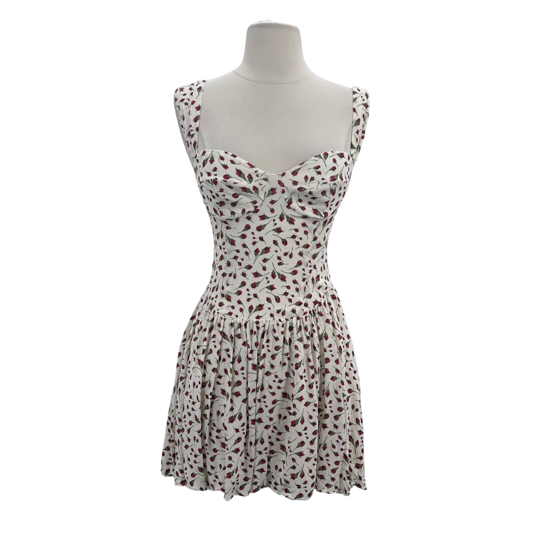 Reformation White Mini Dress
