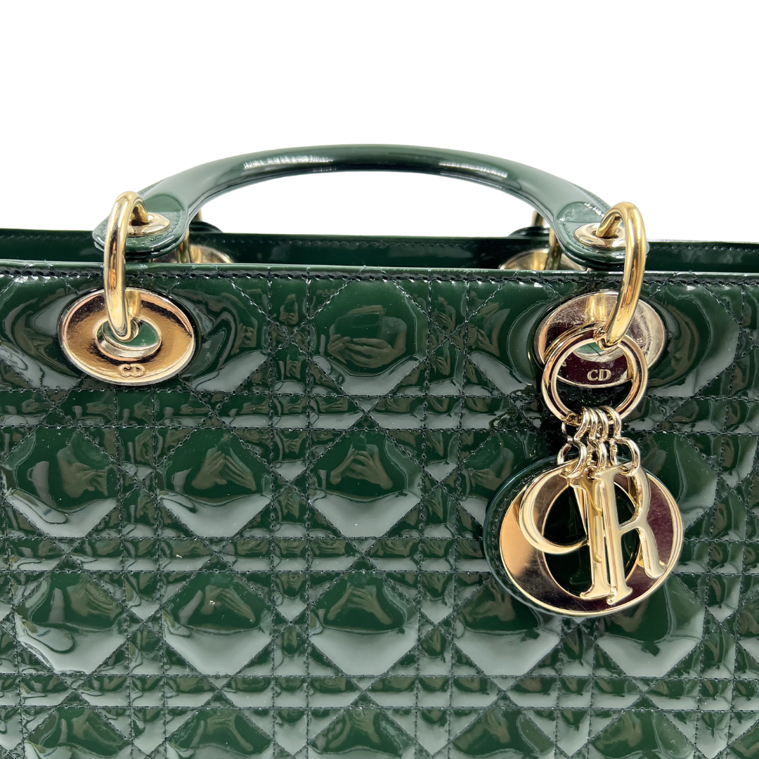 Dior Lady Dior Top Handle Bag