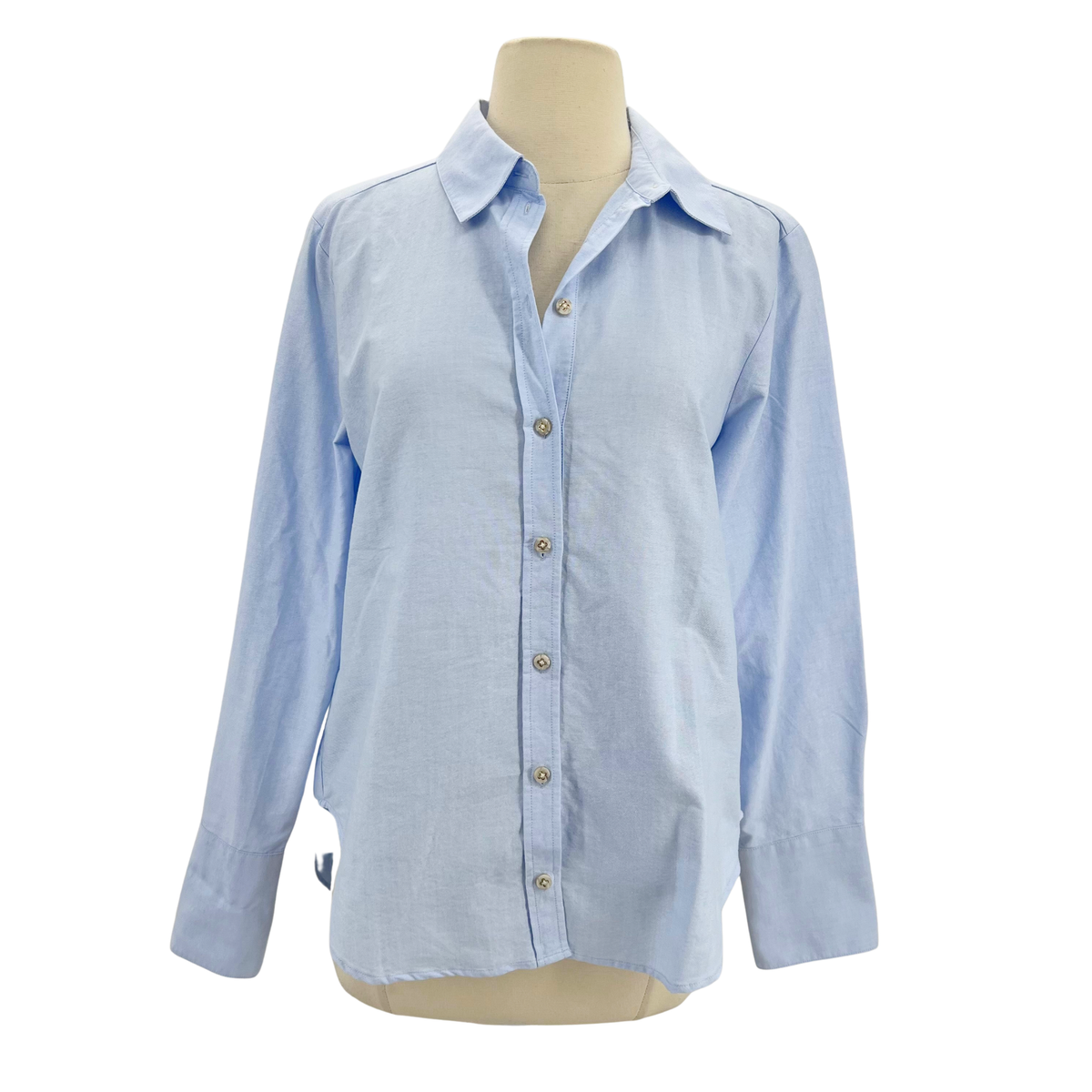 Me + Em Blue Blouse