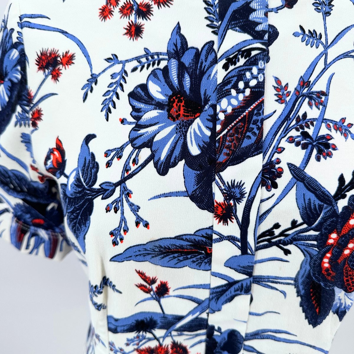 Diane Von Furstenberg Multi Floral Dress