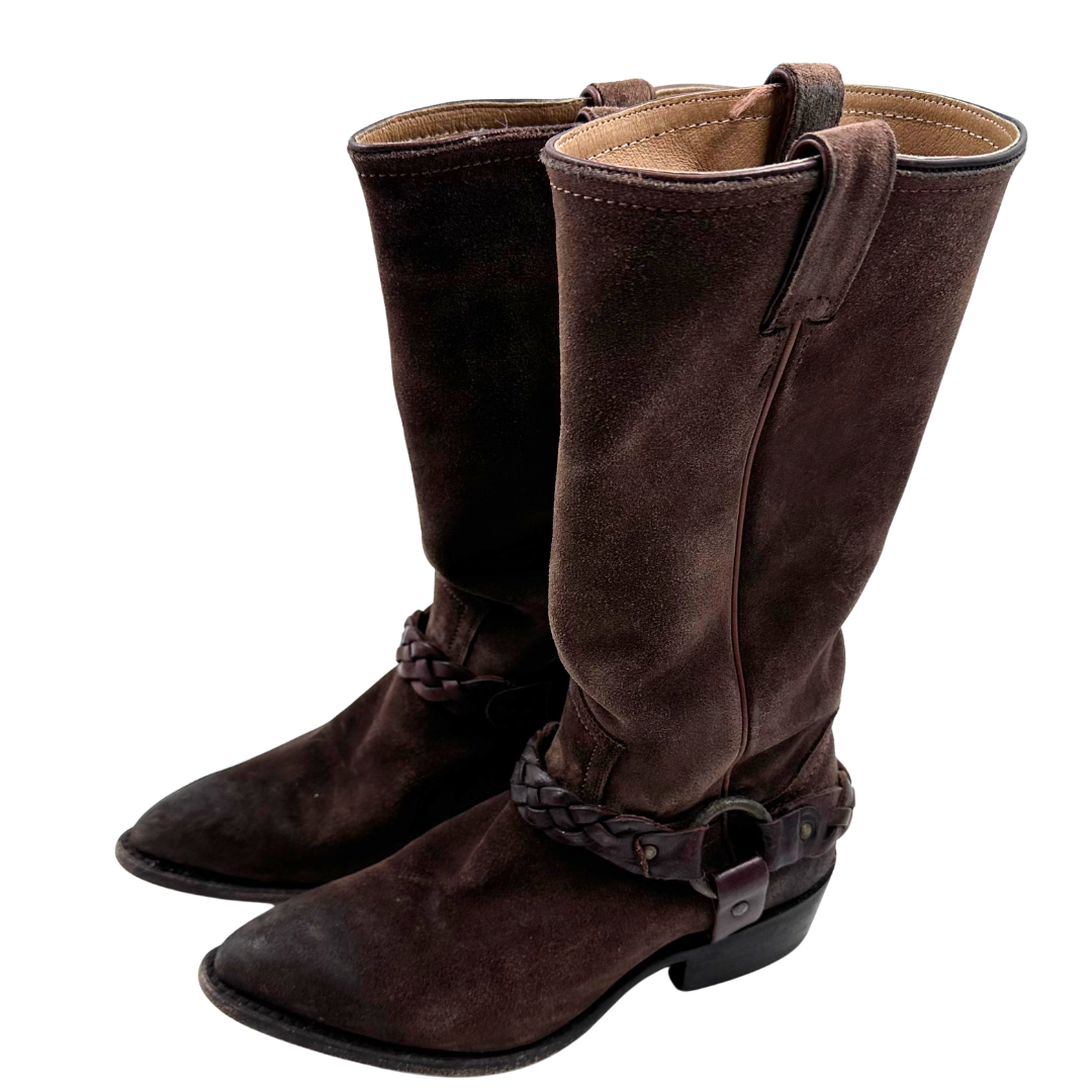 Frye 8.5 Brown Suede Boots