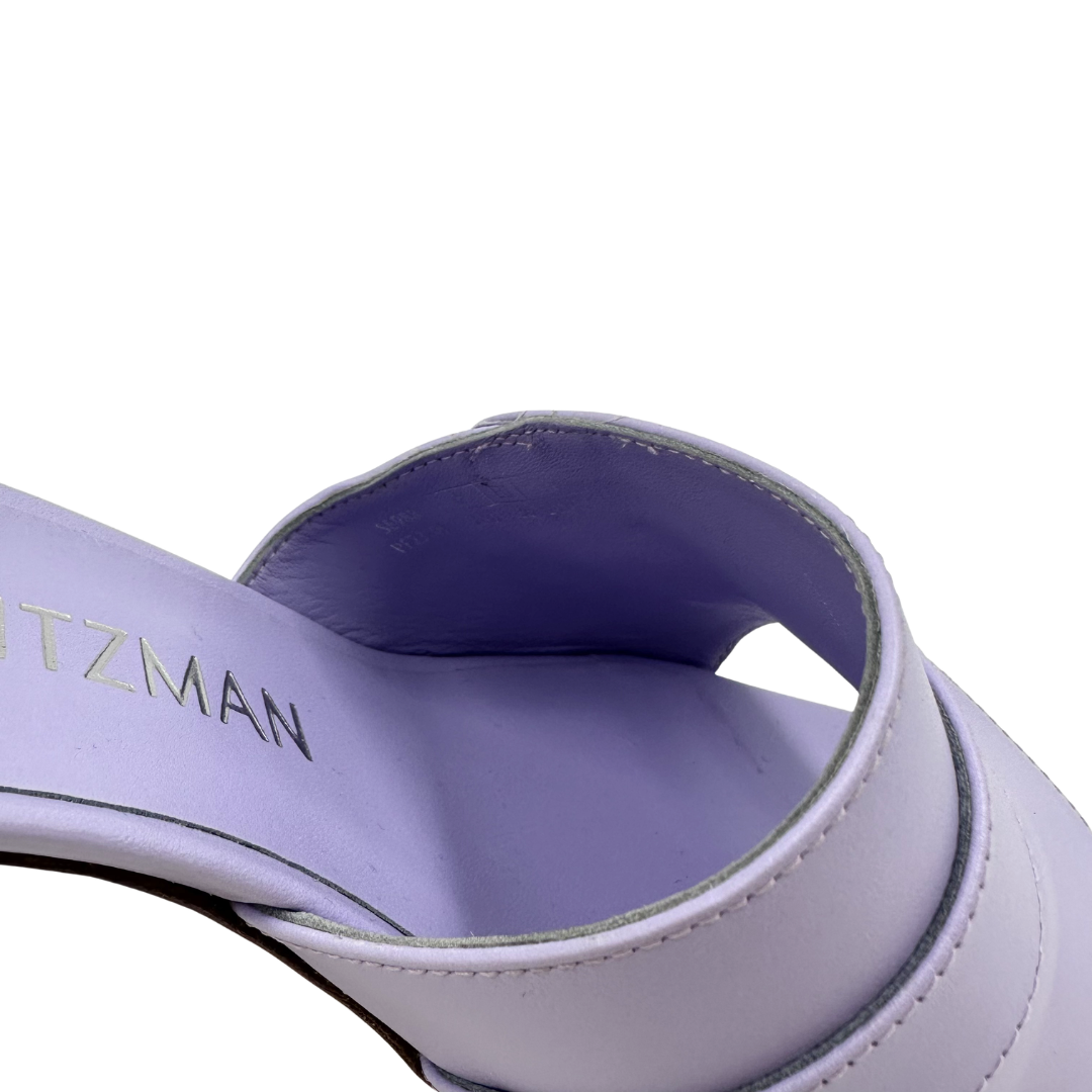 Stuart Weitzman 7.5 Lilac Slides