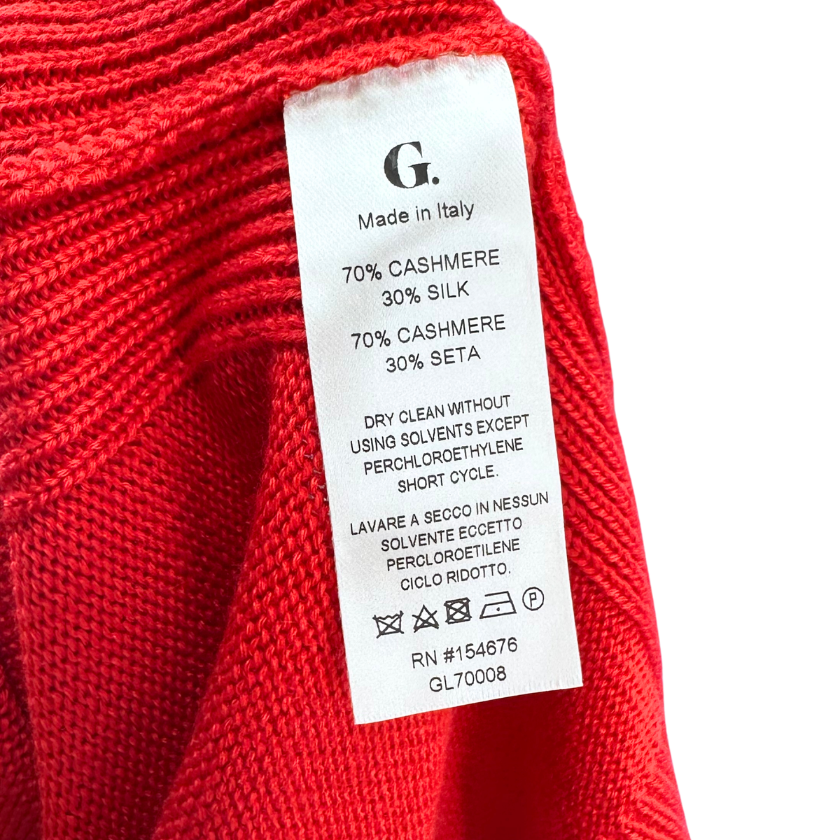 G Red Cardigan