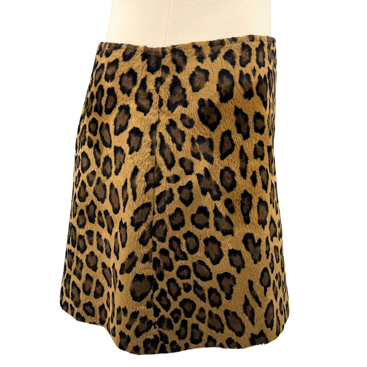 La Maison De La Fausse Leopard Skirt