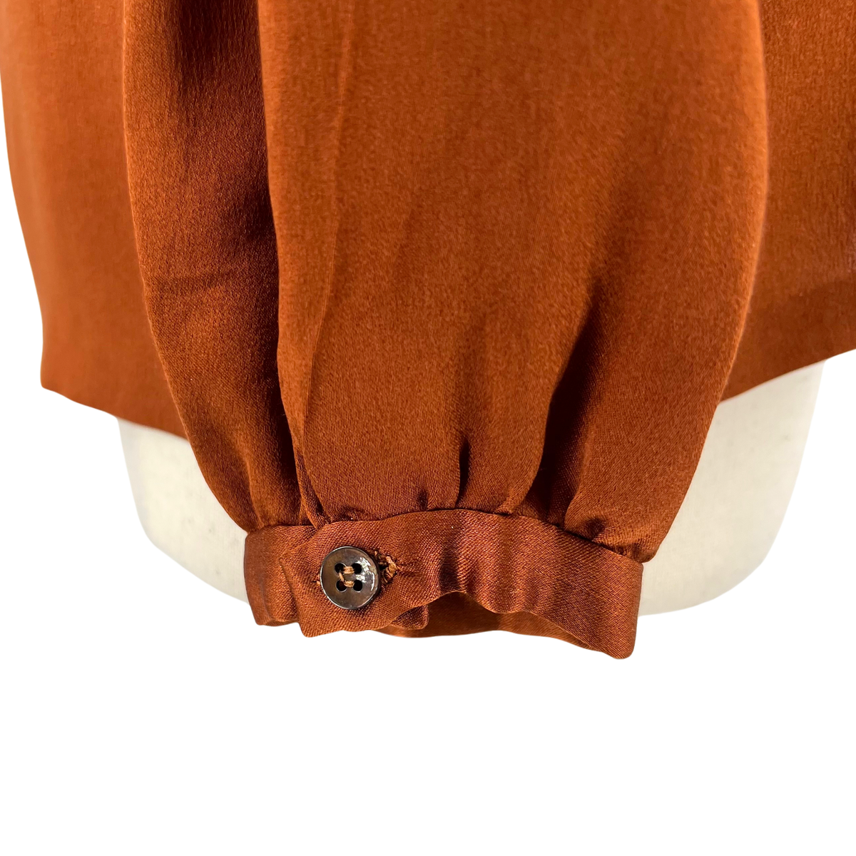 Salvatore Ferragamo Bronze Button up