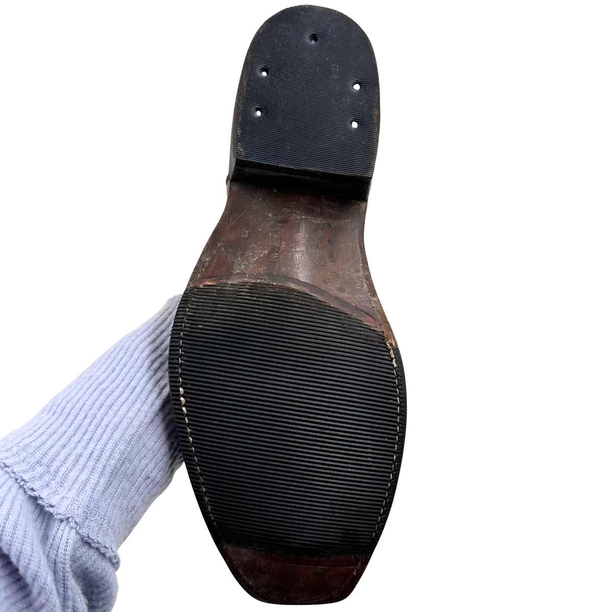 Rios of Mercedes 8 Brown/Blue Leather Boots