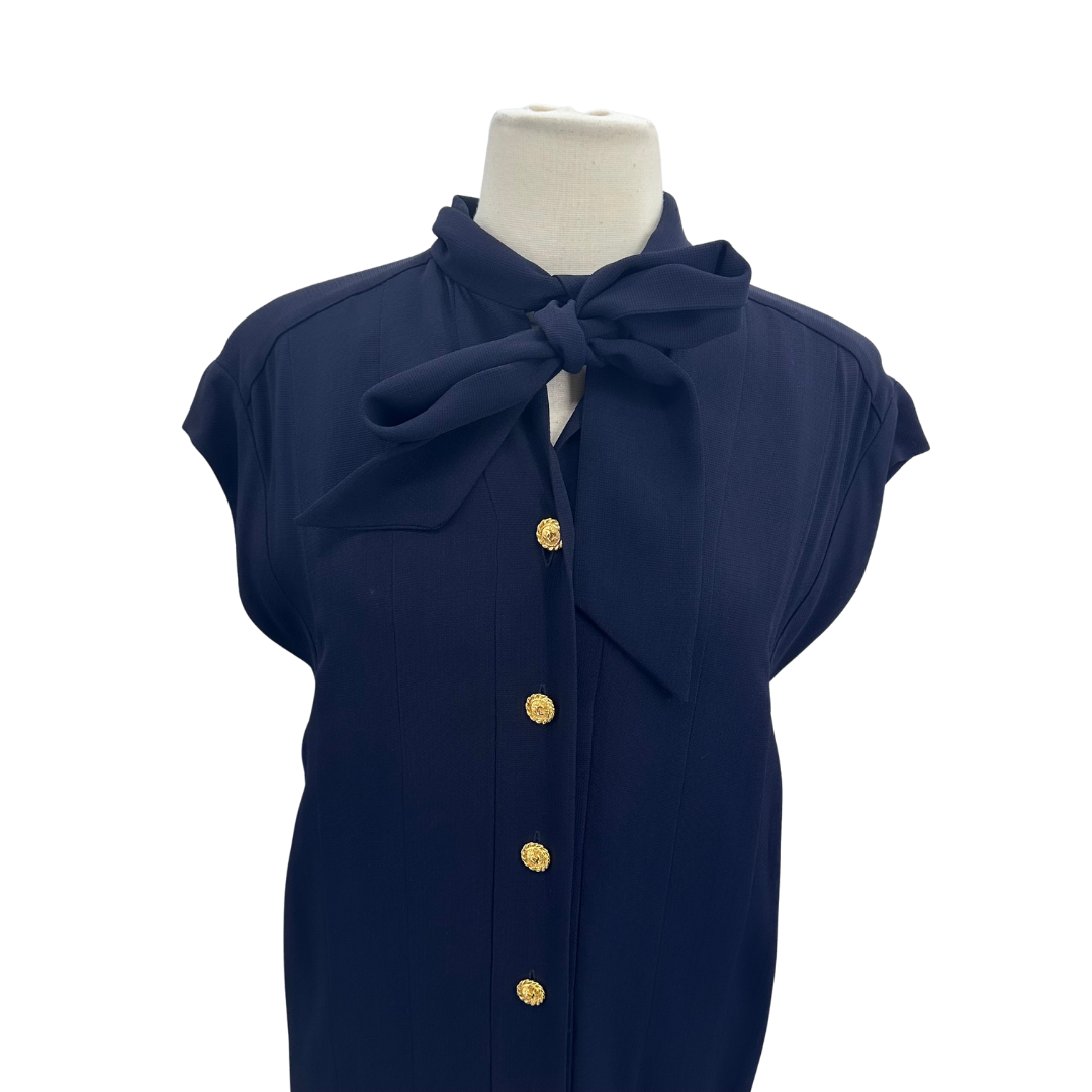 Chanel Navy Dresses