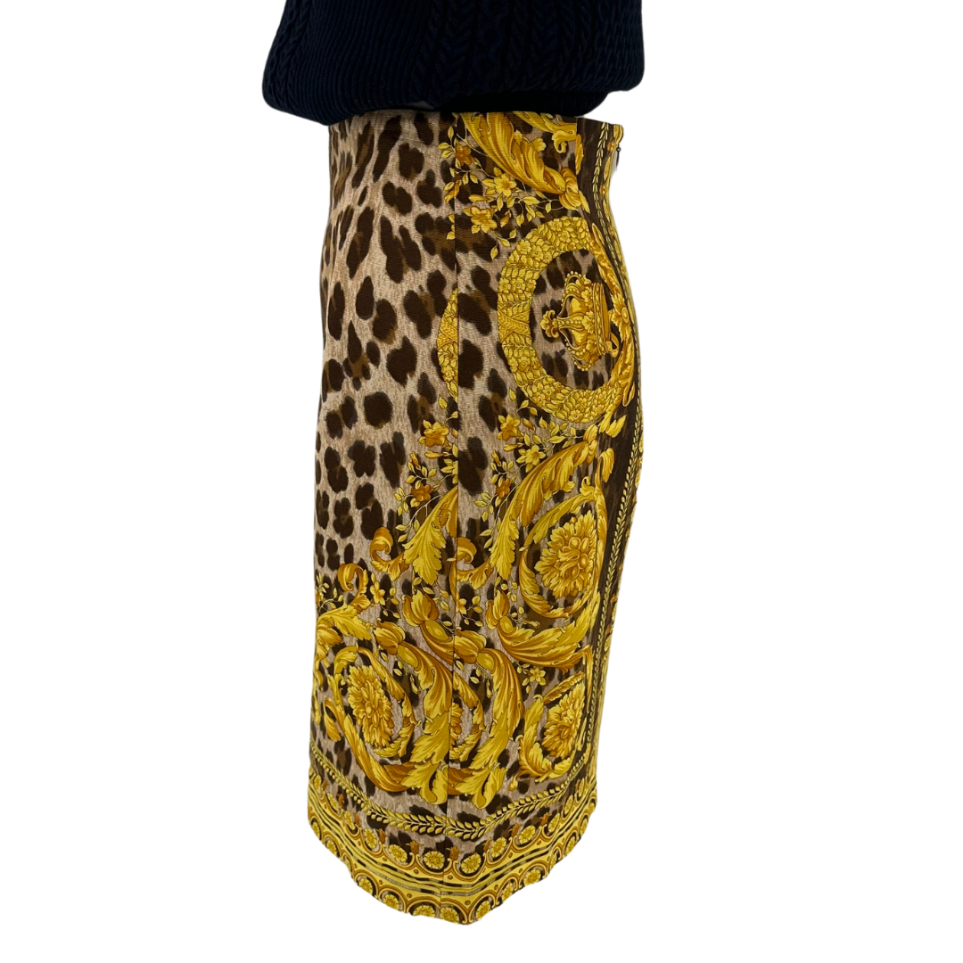Versace Gold Skirt