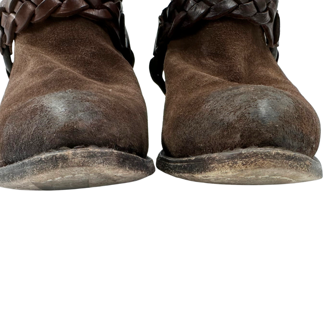 Frye 8.5 Brown Suede Boots