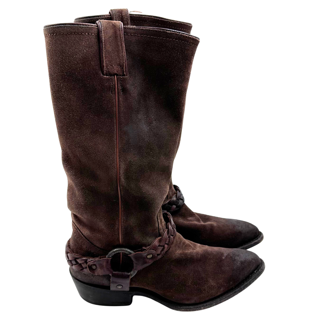 Frye 8.5 Brown Suede Boots