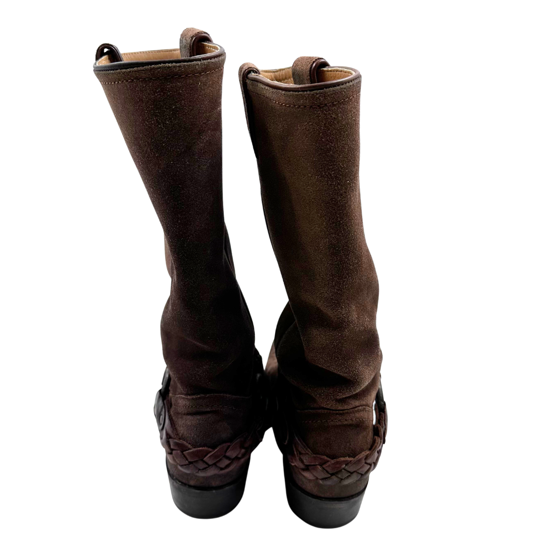 Frye 8.5 Brown Suede Boots