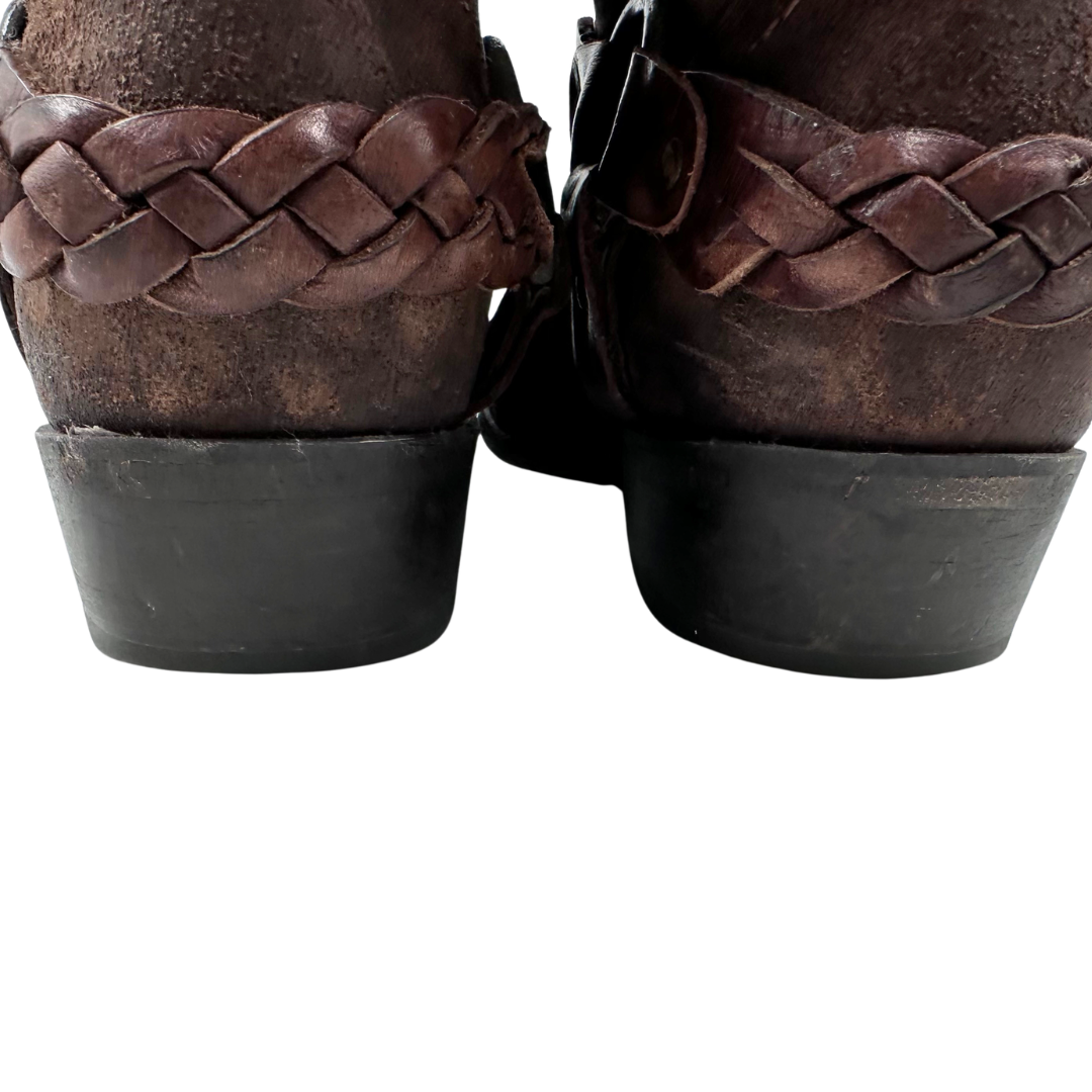 Frye 8.5 Brown Suede Boots