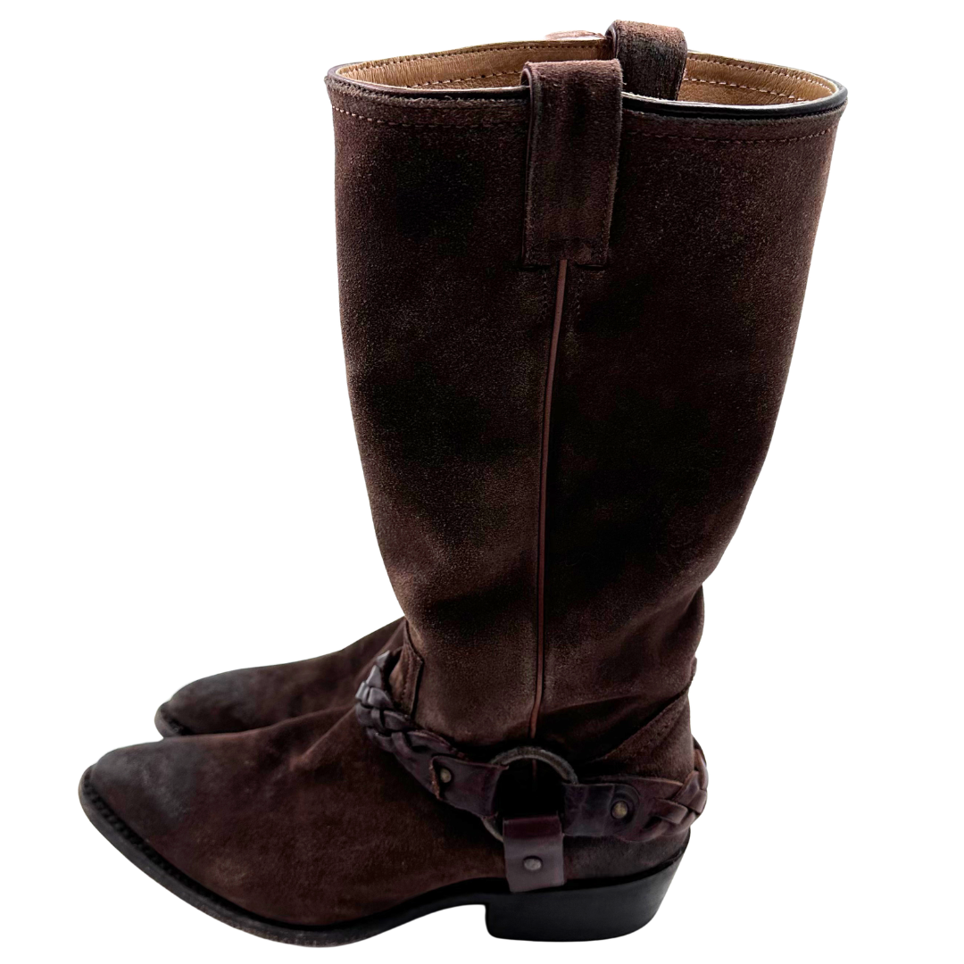 Frye 8.5 Brown Suede Boots