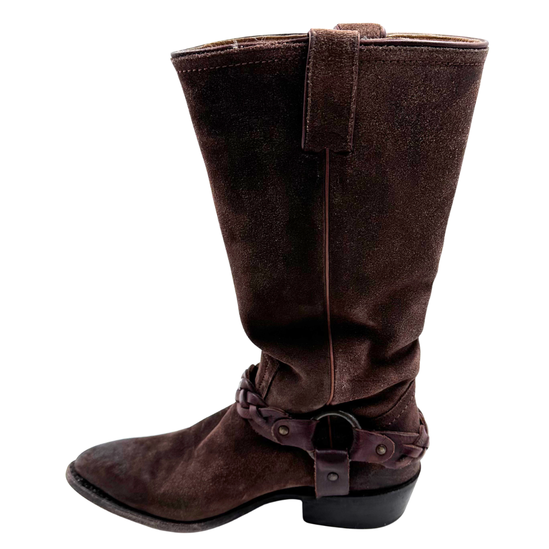 Frye 8.5 Brown Suede Boots