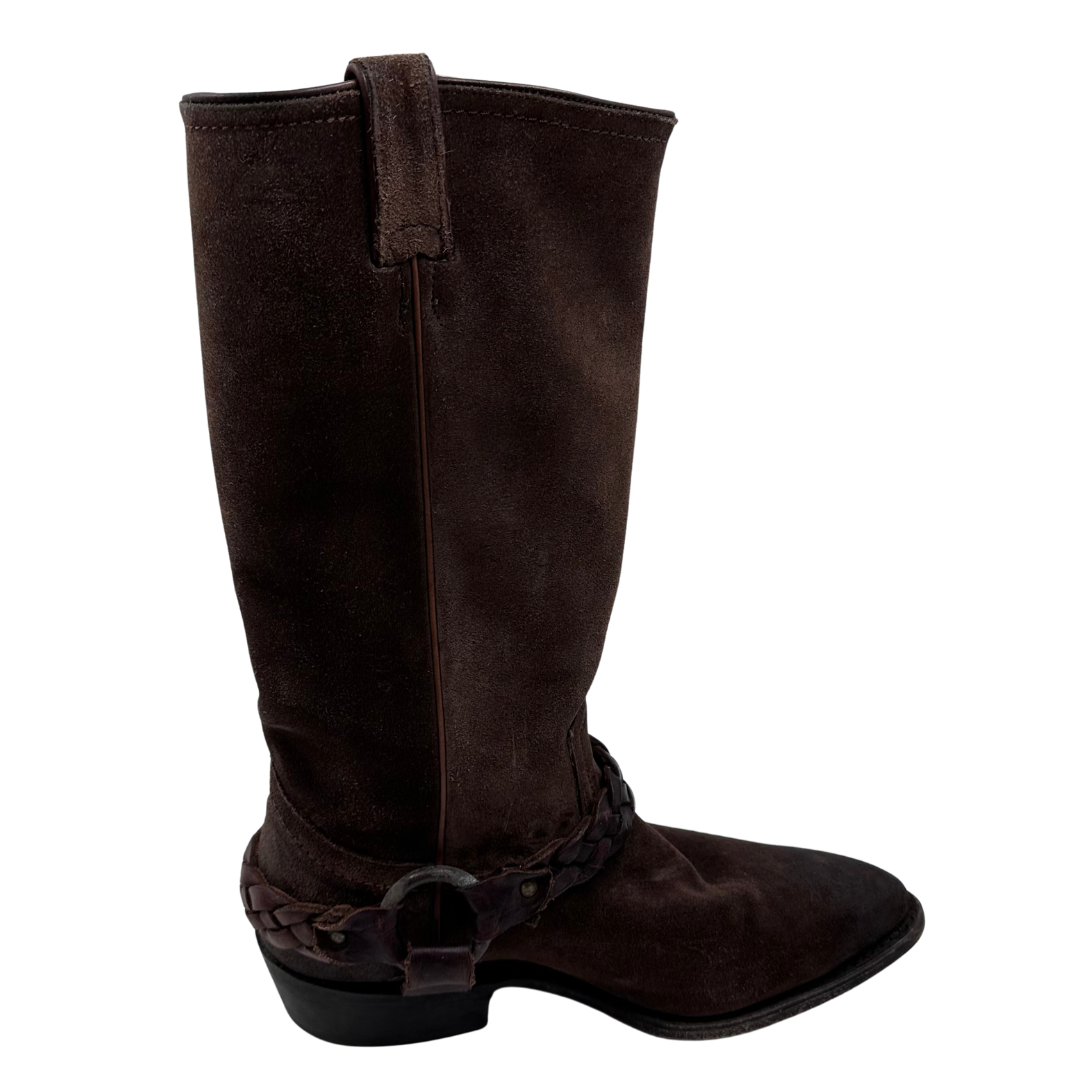 Frye 8.5 Brown Suede Boots