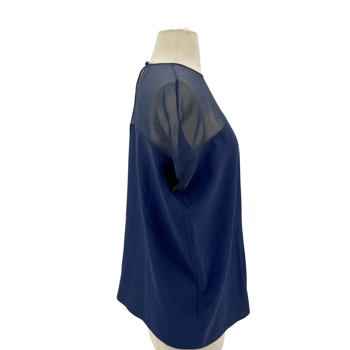 Salvatore Ferragamo Navy Blouse