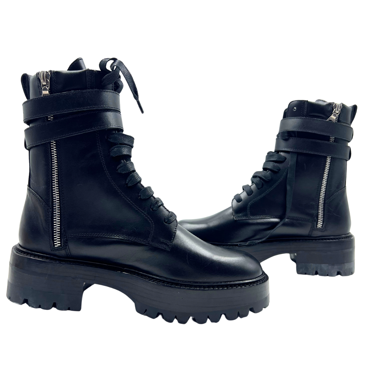 Amiri 38 Black Boots