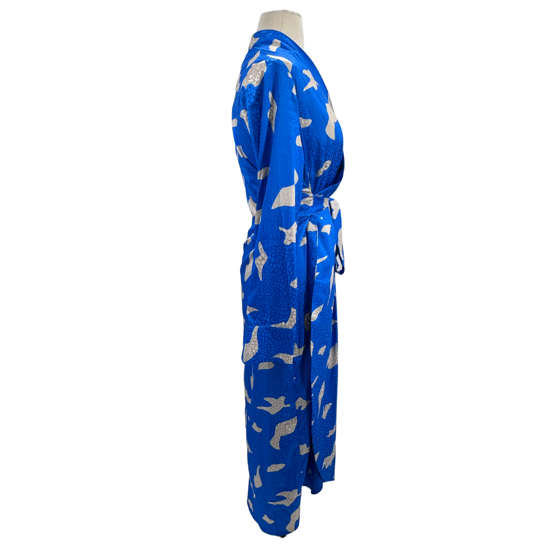 Never Fully Dressed blue/tan Dress